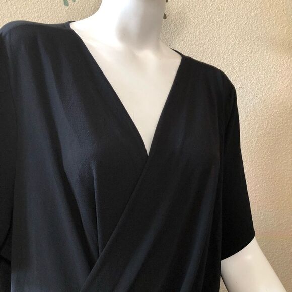City Chic Black Asplice Jumpsuit Size XXL/24 - Picture 6 of 12